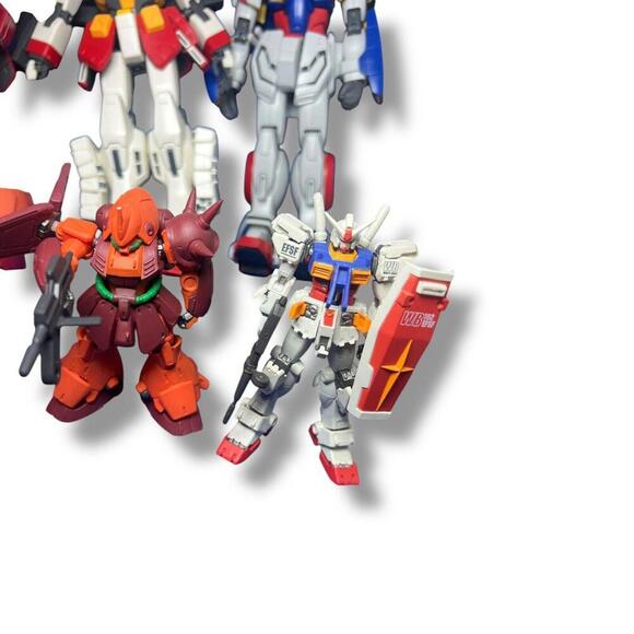 Vintage Lot of 8 Bandai Master Mobile Suit Gundam Set - Picture 6 of 9